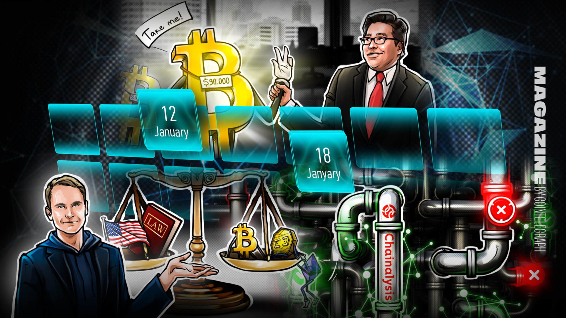 BTC’s ‘reasonable' $180K target, NFTs plunge in 2024, and more: Hodler’s Digest Jan 12